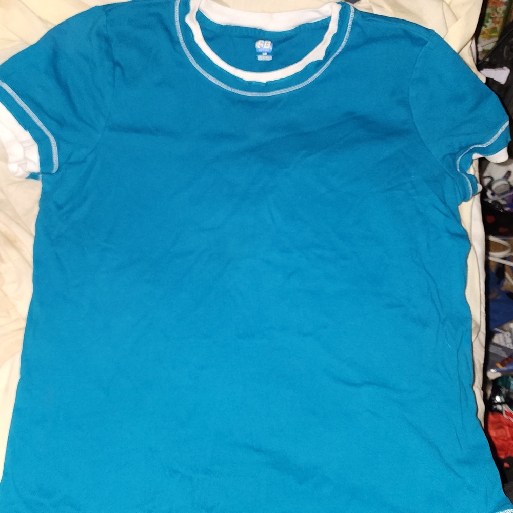 Blue and White SB Active T Shirt sz L